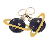 KOMBIUDA 2pièces Porte-clés Planètes Lot De Pendentif Système Solaire Pour Sacs Et Clés De Voiture Accessoire Mignon Pour Fête Et Événement