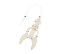 KOMBIUDA 3 Ensembles Kit Stem Mécanique Bois Bras Robotique Hydraulique Modèle DIY Garçon Fille Patience Collaboration Bio-Inspiration