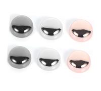 KOMBIUDA 3 paires Boutons Magnétiques Alliage pour Pull et Foulard Attaches Décoratives pour Vêtements Épingles Élégantes pour Femmes Résistantes et Faciles à Utiliser