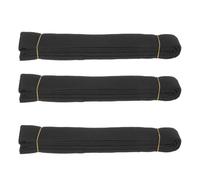 KOMBIUDA 3 Pièces Ceintures Arts Martiaux Coton Réglables pour Karaté Taekwondo et Judo Ceintures Unisexes pour Entraînement Garçons et Filles