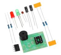 KOMBIUDA 3 pièces Kit Électronique Multivibrateur Astable Carte de Pratique Soudure DIY Circuit Minuterie Double LED Clignotant pour Apprentissage Électronique
