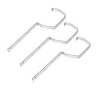 KOMBIUDA 3 Pièces Support Gouttière Résistant Aux Intempéries Fixation pour Gouttière de Toit Anti-affaissement et Compatible Gestion de Eau Installation Facile