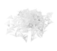 KOMBIUDA 300 pièces Transparent Triangle Furniture Corner Dustproof Edge for Drawer Protection Meuble Coin Sécurité Anti-poussière Connecteur Angle