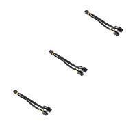 KOMBIUDA 3pièces Câble Alimentation Graphique Femelle vers Double Mâle Adaptateur Pcie avec Tresse Stable pour Cartes Graphiques