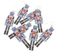 KOMBIUDA 4 Paires Oreilles Pendantes Forme de Casse Noisette pour Femmes de Fête Uniques pour Noël et Remplisseurs de Chaussettes