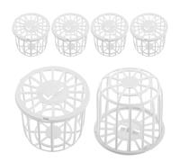KOMBIUDA 4 Pcs Nid Oiseau en Plastique Lot de Nichoirs pour Canaris et Perruches Panier de Nidification pour Cage à Oiseaux pour Reproduction la Maison