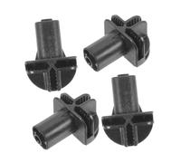 KOMBIUDA 4 pièces Connecteurs de Cube Plastique pour Armoire Modulaire Lot pour Organisateur Dressing Accessoires de Rangement Modulable pour Placard et Étagère Installation Facile