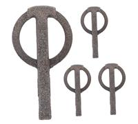 KOMBIUDA 4 pièces Goupille Échafaudage Verrouillage Robuste Assortiment Fixation Polyvalent pour Équipement de Chantier