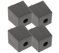 KOMBIUDA 4 pièces Lot Meuble Carrés Rehausseurs Stables pour Canapé et Lit Structure Robuste Faciles à Installer pour Créer Espace de Rangement