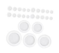 KOMBIUDA 40 Pièces Piggy Bank Plug Set Small Round Rubber Stoppers For Coin Bank And Saving Box Easy To Insert And Remove Replacement Plugs