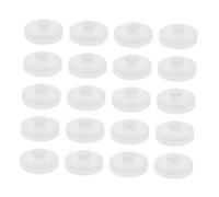 KOMBIUDA 40 Pièces Poulie de Transmission Plastique Lot de Poulie à Courroie pour Modèles de Voitures et Expériences Scientifiques Installation Facile Durabilité Améliorée Compatible avec