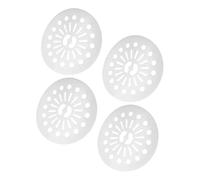 KOMBIUDA 4pièces Couvercle De Pression Pour Lave-linge Accessoires Plastique Pour Essorage Et Déshydratation Vêtements Faux Plis Compatible Plupart Modèles De Lave-linge