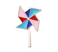 KOMBIUDA 5 pièces Broches Fantaisie Alliage Forme Moulin à Vent Coloré Lot de Épingles Unisexes Accessoires de Mode Durables pour et Vêtements Décoration Créative Écologique