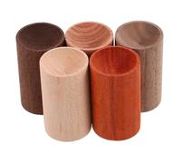 KOMBIUDA 5 Pièces Diffuseur D'huiles Essentielles Infuseur Voiture De Diffuseur D'huile Non Monde Évent Air Rester Recharges Cave à Parfums Passif Se Soucier Bois