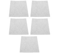 KOMBIUDA 5 pièces Filtre Moteur Aspirateur Coton Couches Accessoires de Rechange pour Sécurité Moteur et Filtration Compatible Sortie Air Entretien Facile et Réutilisable