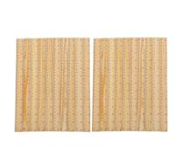 KOMBIUDA 50 Pièces Règle en Bois Double Échelle 12 Pouces et 30cm, Mesure Précise, Résistante la Flexion, Travail du Bois Salle de Classe