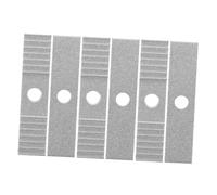 KOMBIUDA 6 pièces Aluminum Timing Belt Tooth Plates Fixed Clamps For Printer Accessories Smooth And Stable Operation Compatible With Multiple Models