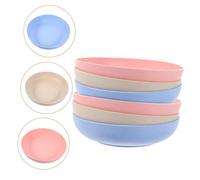 KOMBIUDA 6 Pièces Assiettes Chat Empilables pour Races Gamelles Chat Basses Faciles à Nettoyer Adaptées Aux Bol à Eau Mignon pour Animaux Dintérieur et Extérieur