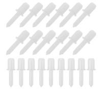 KOMBIUDA 60 Pièces Goupilles de Réparation pour Volets Pins de Remplacement Télescopiques Légers et Durables Accessoires Pratiques pour Stores Verticaux et Arrêt Volets Kit de Rechange