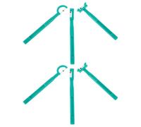 KOMBIUDA 6pièces Entraînement Oromoteur pour Garçon Fille Lot de Outils Exercice Pointe Langue Outil Téralisation pour Rééducation Parole Matériaux Non Toxiques et Adaptés aux Garçon Fille