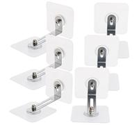KOMBIUDA 6pièces Muraux Anti-tip Pour Mobilier Fixation Sécurisée Pour Kit De Pour Meubles Et Téléviseurs
