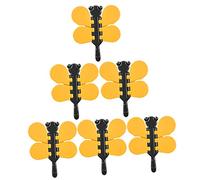 KOMBIUDA 6pièces Verrou De Fenêtre Glissant Sécurisé Pour Loquets De Sécurité Auto-adhésifs Pour Et Fenêtres Prévention Accidents