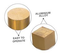 KOMBIUDA 7 Pièces Kit Cubes et Cylindres Métalliques pour Expériences de Cuivre Aluminium Ensemble Portable pour Activités Scientifiques et Éducation Stem
