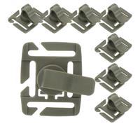 KOMBIUDA 8 Pièces Clip D'hydratation pour à Dos Clips De Vêtements Magnétiques Tube Vésical Accessoires De à Dos Tuyau De Vessie Poche à Eau Green