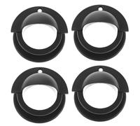 KOMBIUDA 8 Pièces Table Football Ball Entry Dish Set Plastic Foosball Serve Cup with Screw Mount Ball Return Insert for Table Soccer Goal Protection and Accurate Scoring