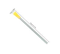 KOMBIUDA 8 pièces Triangle Percussion Instrument avec Beater pour Garçon Fille Instrument Musical Métal et Plastique Clair et Précis pour Éducation Musicale et Coordination Main Œil