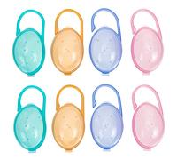 KOMBIUDA 8pièces Boîte De Rangement Pour Sucettes Étui Portable Pour Tétines Avec La Saleté Accessoire Pratique Pour Mamans Déplacement