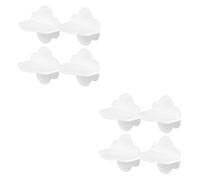 KOMBIUDA 8pièces Dispositifs Anti-basculement Adhésifs Pour Meubles Fixations Murales Sécurisées Pour Prévention Des Accidents De Chutes Accessoires De Sécurité Pour Garçon Fille Et