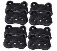 KOMBIUDA 8pièces Masque De Sommeil Doux Masque Pour Yeux Carton Pour Couverture Oculaire Légère Et Respirante Pour Sommeil Réparateur Maison