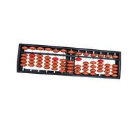 KOMBIUDA Abacus Éducatif Portable Plastique avec Bâtons Outil de Calcul Traditionnel pour Garçon Fille pour Éducation Mathématique Compte