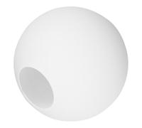 KOMBIUDA Abat Jour Globe Verre Dépoli Blanc Abat Jour Rond pour Lampe Suspendue et Plafonnier Design Simple et Élégant Protection pour Lampe Décoration Polyvalente