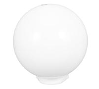KOMBIUDA Abat Jour Sphérique Acrylique Laiteux pour Applique Murale Extérieure Couverture de Lampe Lustre Protection Lumière Douce pour Salon et Jardin