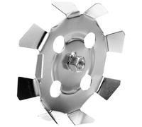 KOMBIUDA Accessoire Batteur Électrique en Fer Galvanisé Fiable et Multifonction pour Mélange de Plâtre et Peinture en Chantier de Construction