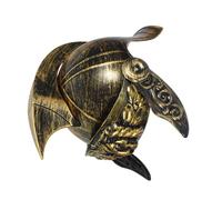 KOMBIUDA Accessoire de Costume Romain pour Masquée Réaliste Ajustable pour Reconstitutions Historiques Événements Cosplay