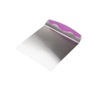 KOMBIUDA Acier Inoxydable et Silicone Lève-gâteau, Poignée Arquée | Transfert Sûr des Gâteaux Entiers et Pizzas, Barres Antidérapantes Surélevées, pour Cuisson de Biscuits