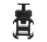 KOMBIUDA Adaptateur Griffe pour Appareil Photo Support de Griffe de Flash Adaptateur de Vis pour Trépied Connecteur 1/4 Pouce Pratique et Accessoire Photographique Compact Noir