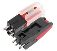 KOMBIUDA Aiguilles de Phonographe 2 Pcs en Plastique ABS, Compatible Lecteur de Disque Vinyle et Platine, Accessoire pour Stylet et Phonographe Antique