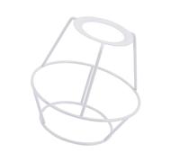 KOMBIUDA Anneau Abat-jour Métallique DIY pour Suspension et Lampe de Bureau Armature Fer Résistante Rouille Cadre Vintage pour Création Abat-jour Personnalisé