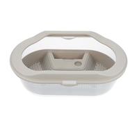 KOMBIUDA Aquarium de Tortues pour Plastique Plateforme Étanche en Drainage, Terrarium pour Reptiles, pour Élevage et Habitat des Tortues Terrestres