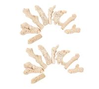 KOMBIUDA Aquarium Filtration Stones Corail Naturel Sable et Pierres Volcaniques pour Filtration Purification de Eau et Décoration Réaliste Accessoires pour Aquarium Eau Douce Gravier