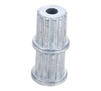 KOMBIUDA Bague Cannelée 2 Pièces Avec Engrenage Métal Et Plaque De Base Pour Réparation Actionneur Machine À Laver Connexion Tuyaux Eau Vidange