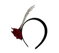 KOMBIUDA Bandeau À Cheveux En Forme De Tête De Mort Pour Halloween Taille Unique Pour Adultes Accessoire Décoratif