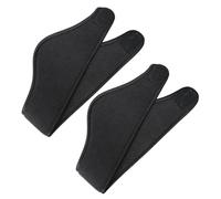 KOMBIUDA Bandeau Cache-Oreilles D'extérieur en Polyester Léger et Chaud 2pcs pour Sports d'hiver Unisexe Adapté Traîneau et Raquettes à Neige