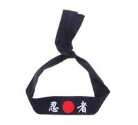 KOMBIUDA Bandeau Japonais Chef Ajustable avec Impression Ninja Bandeau de Cuisine Respirant et Confortable Foulard Multifonction pour Sports et Soins Du Visage