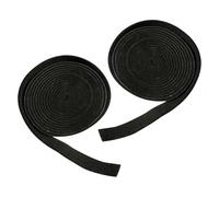 KOMBIUDA Bandes de Feutrine Adhésives Noires 2 CM X 1 M 2 Pièces Haute Résistance Thermique Auto-Adhésives Bandes D’Étanchéité Polyvalentes pour Meubles et Maison