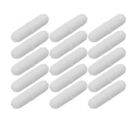 KOMBIUDA Barre D'agitation Magnétique Ptfe 3x6mm X 25mm Blanche, Agitateur Magnétique de Laboratoire pour Mélangeur de Liquides, Barre D'agitation Résistante la Corrosion et Réutilisable